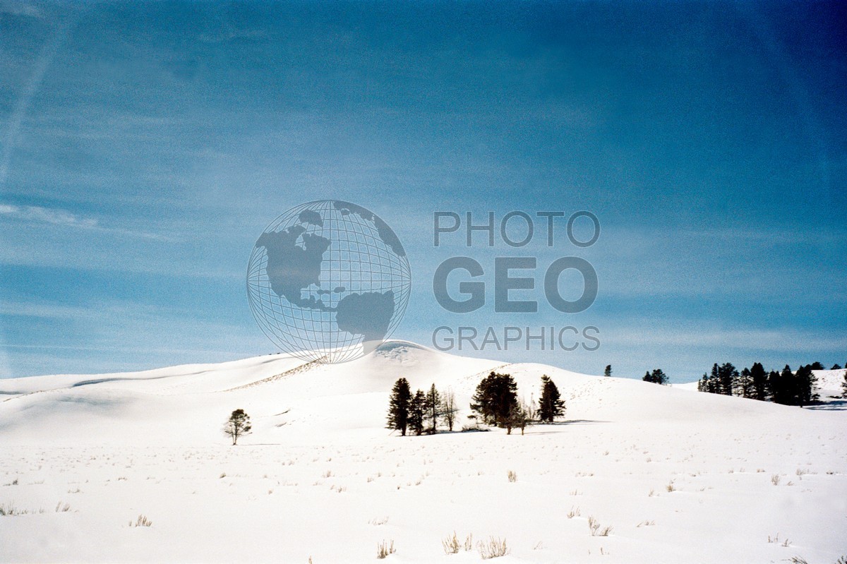 1992 Snowscape, Yellowstone National Park, WY