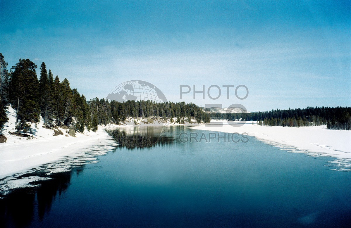 1994 Snowscape, Yellowstone National Park, WY