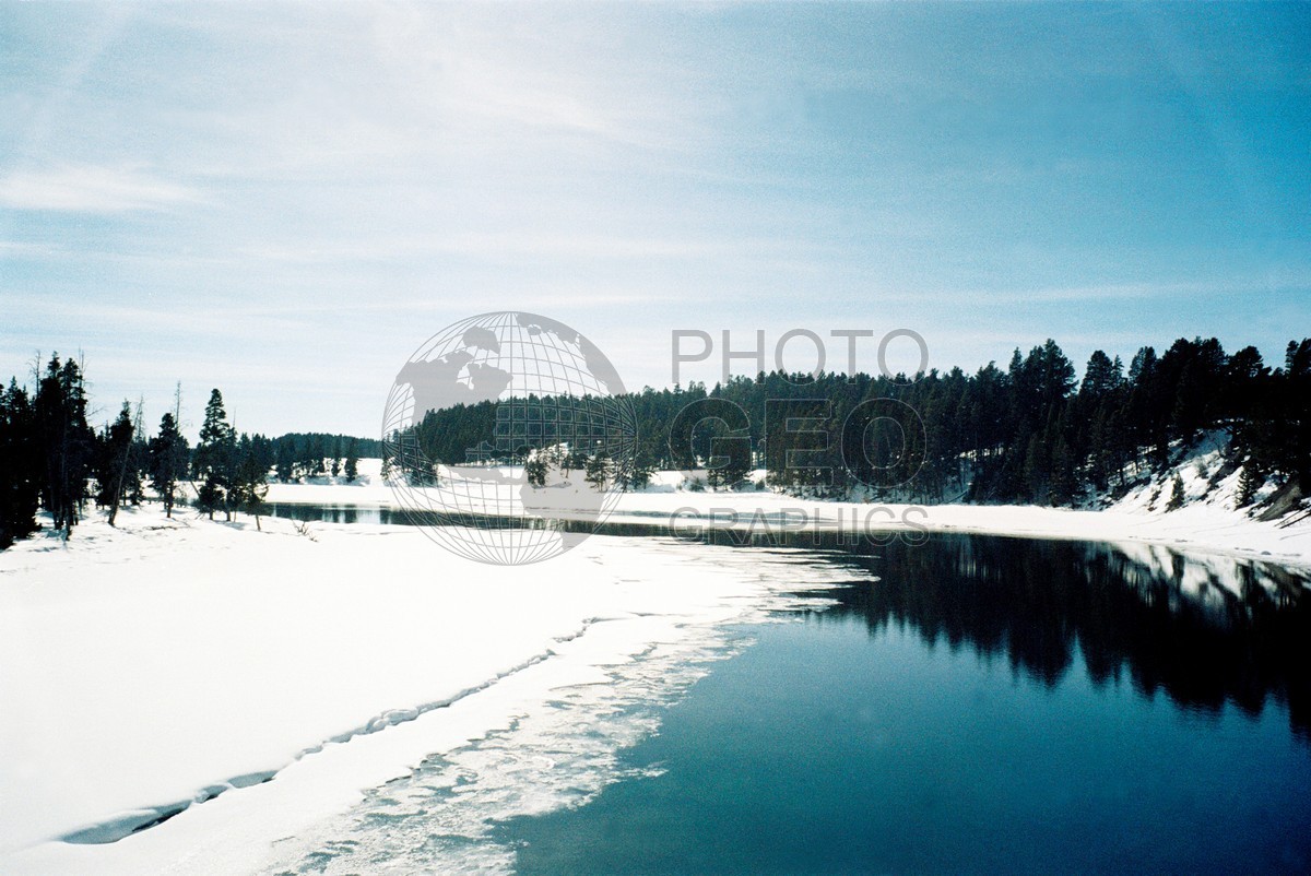 1995 Snowscape, Yellowstone National Park, WY