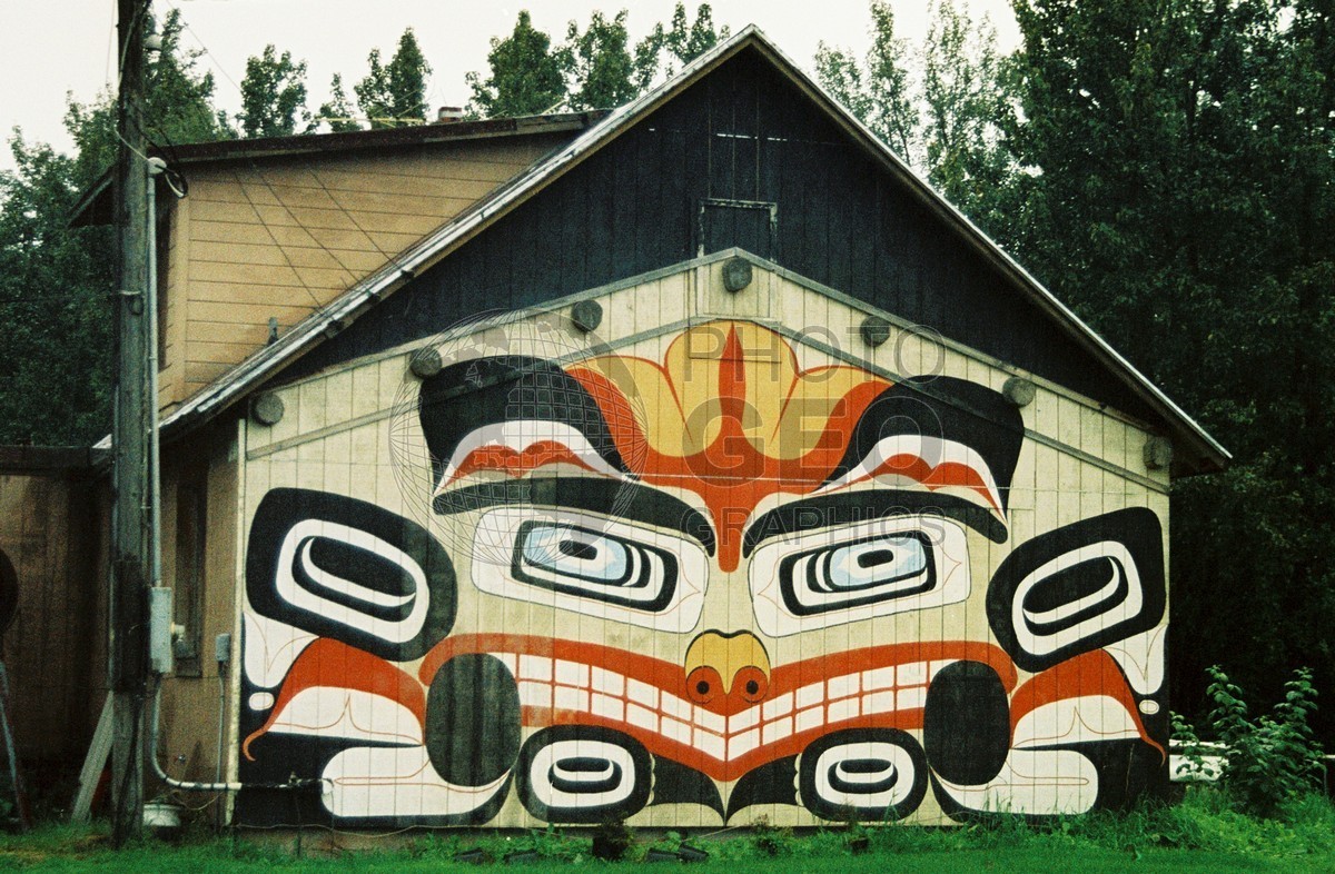 2248 Totem Design on House, Palmer, AK