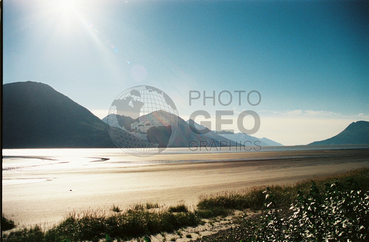2282 Mountain Reflects Sun, Turnagain Arms, AK