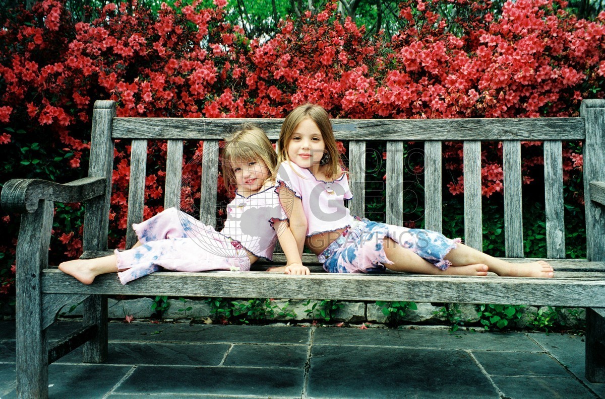 5057 Sisters on Bench