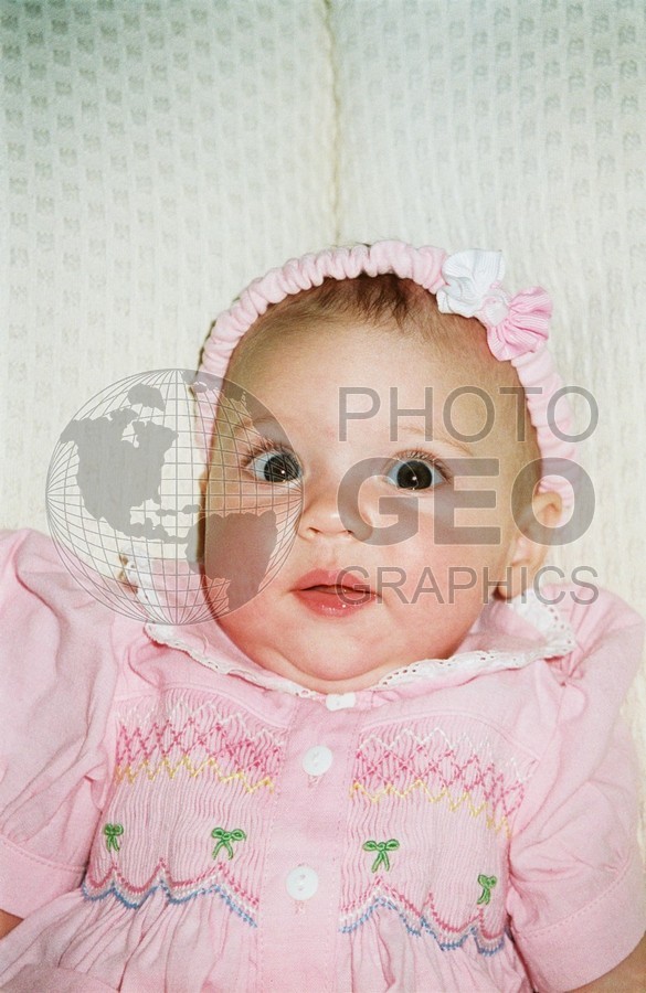5100 Baby with Pink Hat and Dress
