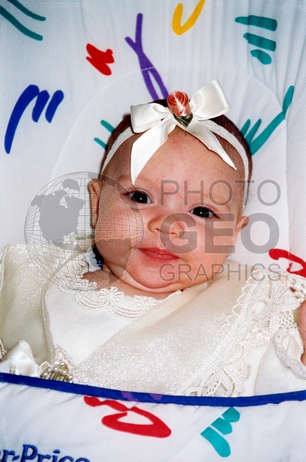 5107 Baby with White Dress