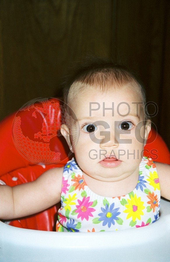 5159 Baby in High Chair