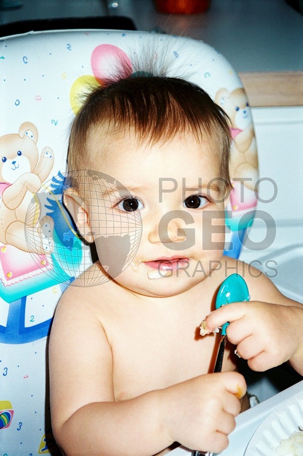5167 Baby in High Chair