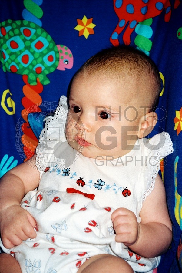 5169 Baby in White Dress